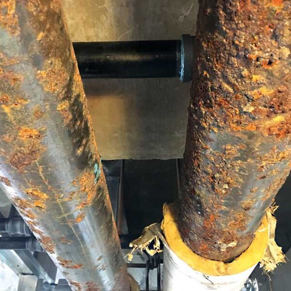 Detect pipe corrosion