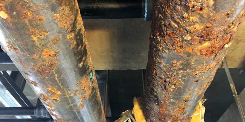 Detect pipe corrosion